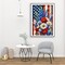 4th of July Floral Diamond Painting Kits for Adult Beginners,Patriotic Independence Day Diamond Art Kits for American Flag,Full Drill Paint with Diamond Dot Gem Art Painting for Home Decor 12x16 inch
